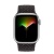 Apple Watch Series 8 45мм серебристый корпус из алюминия и ремешок Braided Solo Loop Black Unity