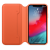 Кожаный чехол Folio для iPhone XS, цвет «тёплый закат»
