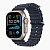 Apple Watch Ultra 2, цвет корпуса Natural, ремешок Ocean Band, цвет Navy, размеры S/M/L