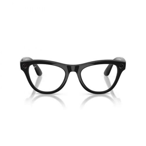 RAY-BAN META GEN 2 SKYLER Shiny Black / Clear lenses