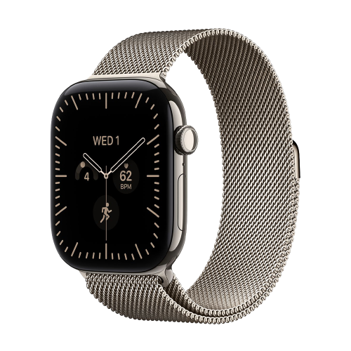 Умные часы Apple Watch Series 12, 46mm, Titanium Natural